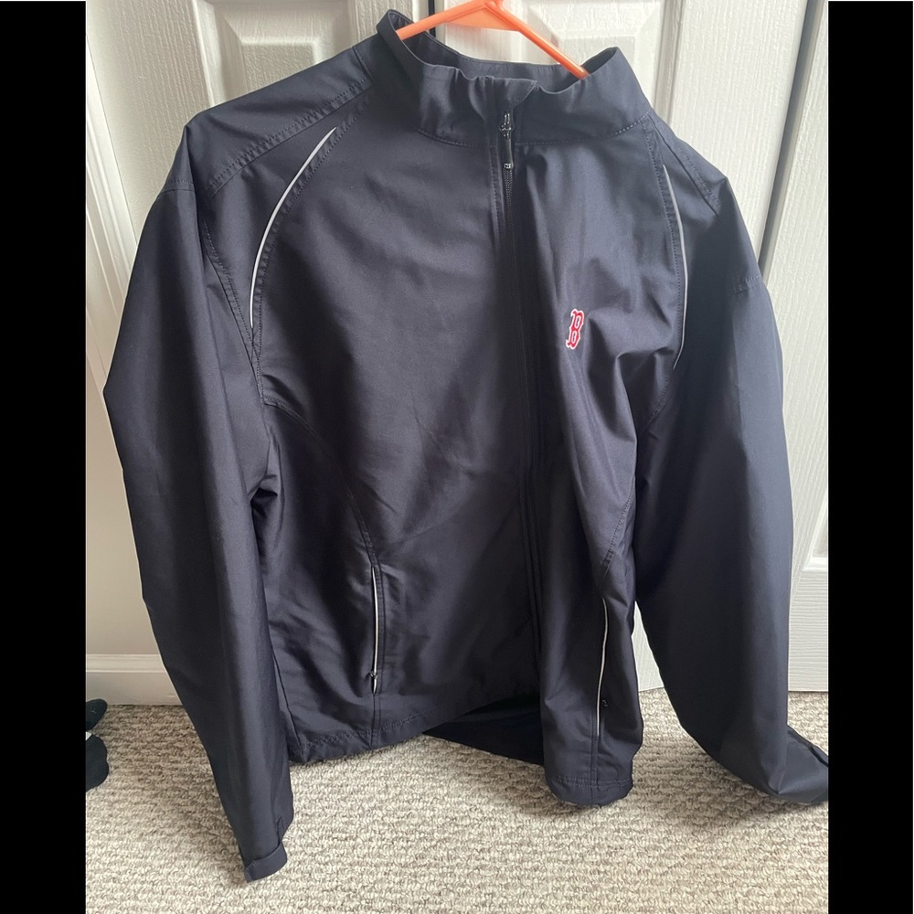 Cutter and Buck Red Sox zip up jacket Size XL
